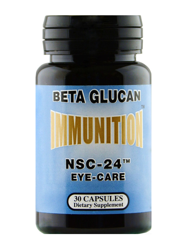 NSC-24 Beta Glucan Eye-Care Formula, 30 Capsules