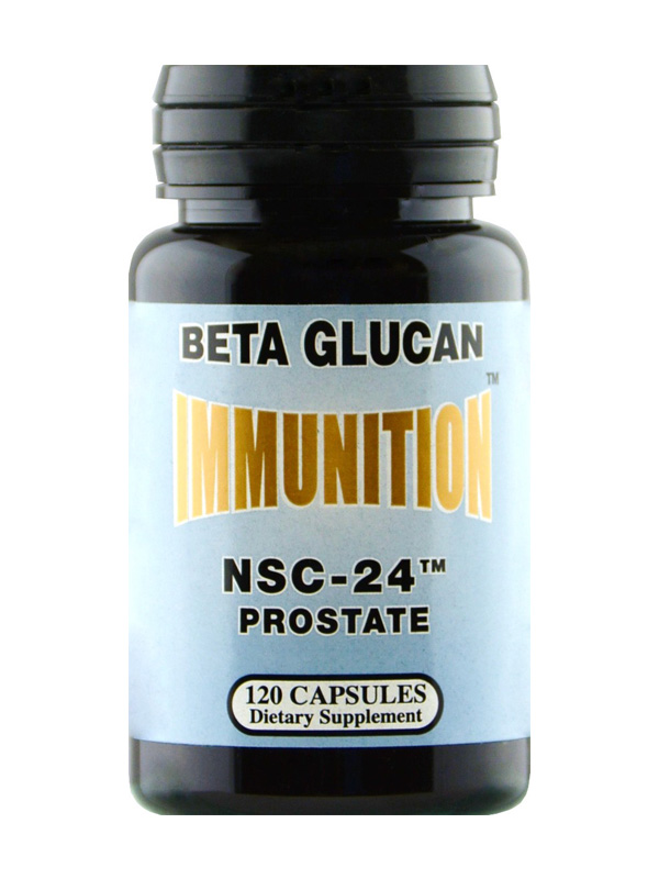 NSC-24 Beta Glucan Prostate Formula, 120 Caps