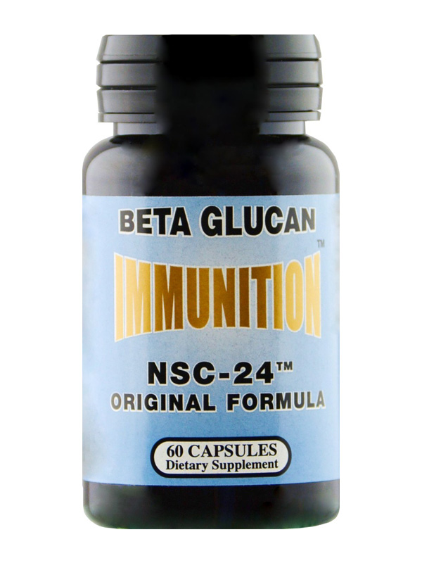 NSC-24 Beta Glucan Original Formula, 60 Capsules