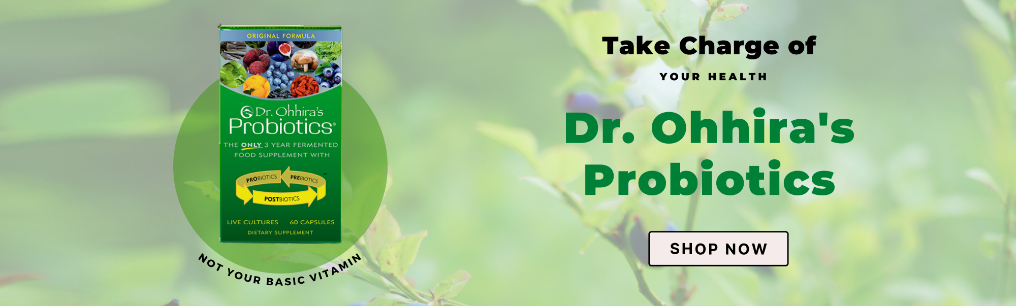 Dr. Ohhira's Probiotics Essential Formulas