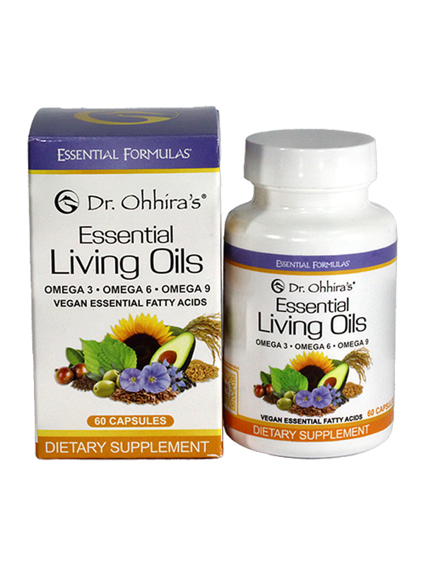 Dr. Ohhira's Essential Living Oils, 60 Vegan Soft Caps