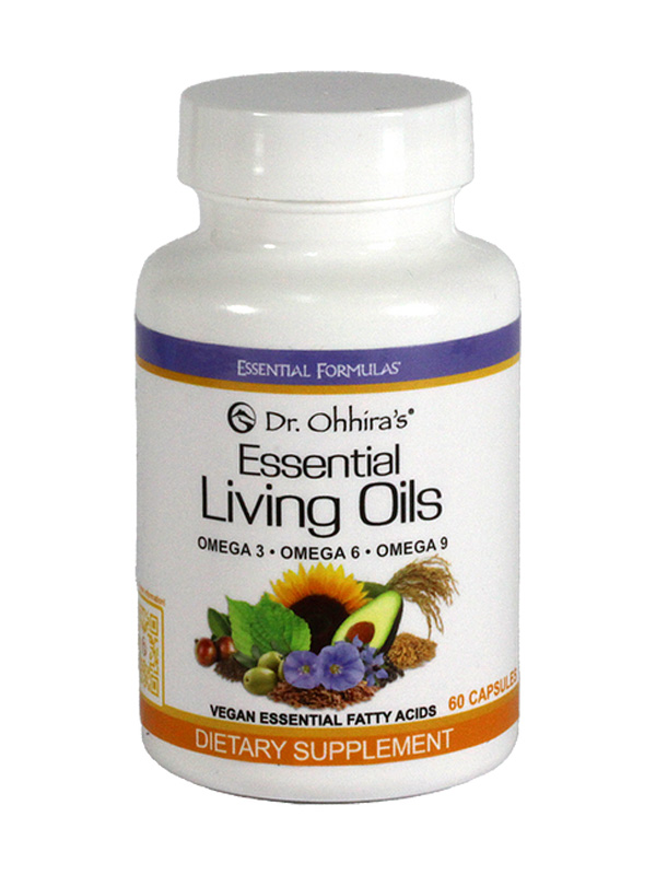 Dr. Ohhiras Essential Living Oils, 60 Vegan Soft Caps