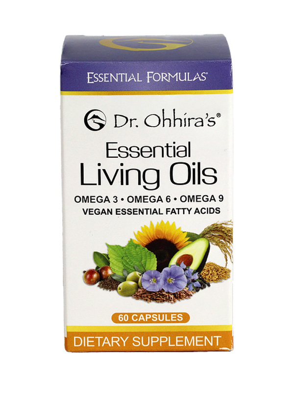 Dr. Ohhiras Essential Living Oils, 60 Vegan Soft Caps