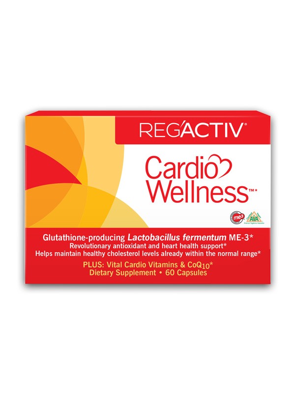 Reg'Active Cardio Wellness, 60 Caps  Exp:  05/2023