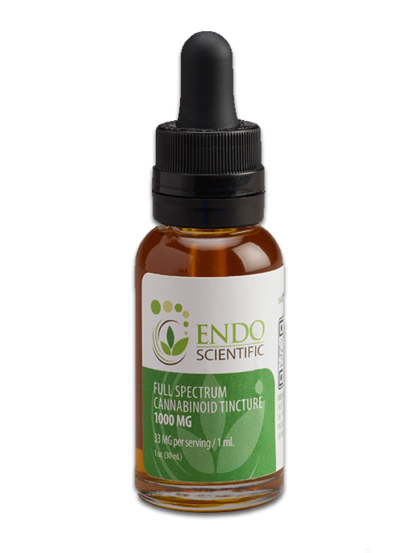 Endo Scientific Cannabinoid Tincture 1000 mg, 1mL