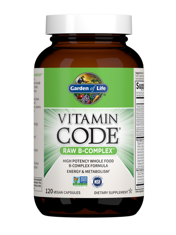 Vitamin Code Raw B Complex, 120 Capsules