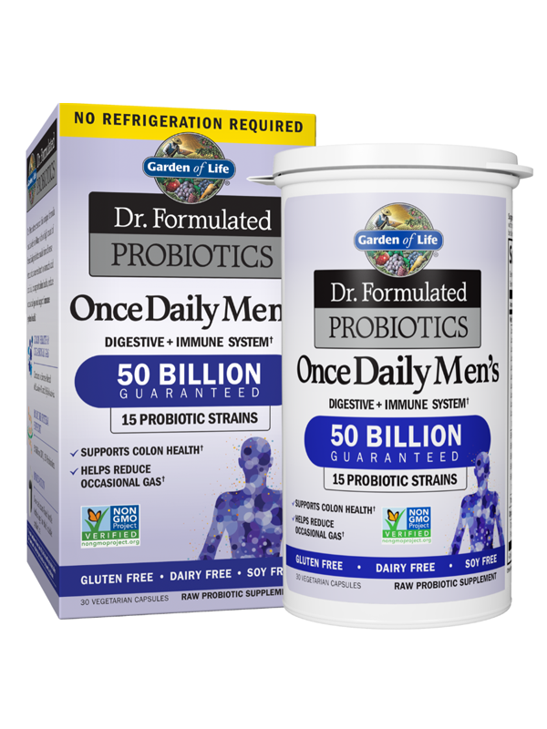 Dr. Formulated Probiotics Once Daily Mens Shelf Stable, 30 Capsules