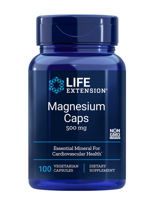 Life Extension Magnesium, 500 mg, 100 capsules