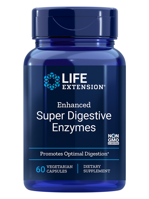 Life Extension Enhanced Super Digestive Enzymes, 60 VCaps