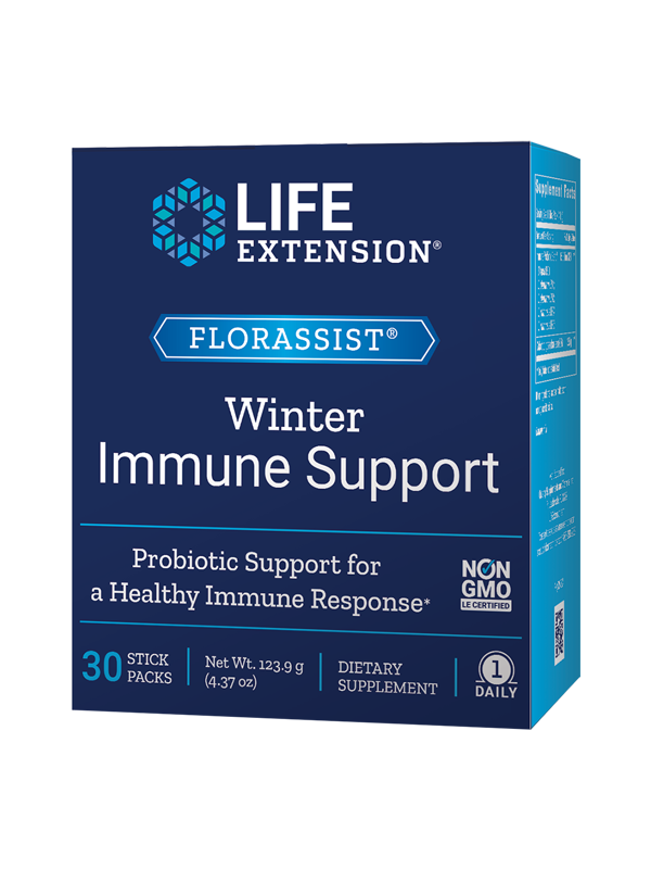 Life Extension FLORASSIST® Winter Immune Support, 30 Sticks