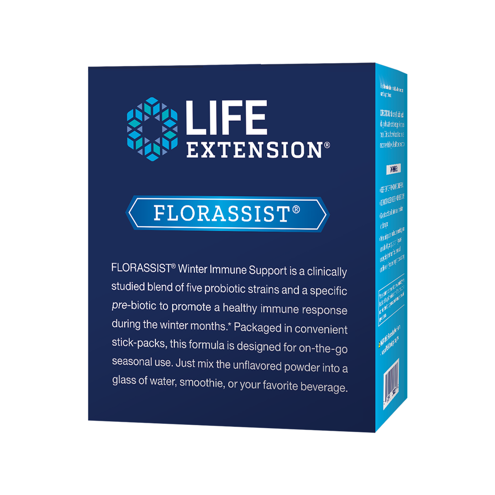 Life Extension FLORASSIST Winter Immune Support, 30 Sticks