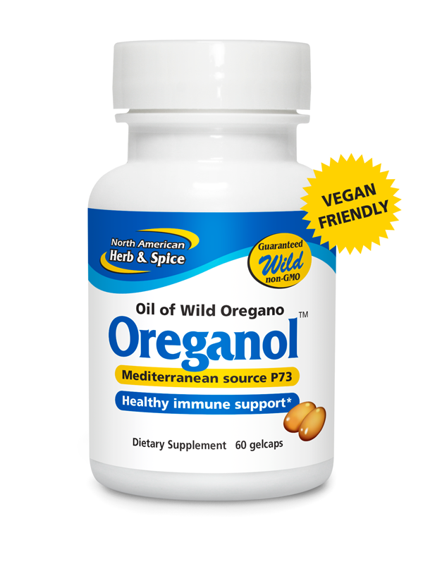 Oreganol P-73 Oil of Oregano, 60 Softgels