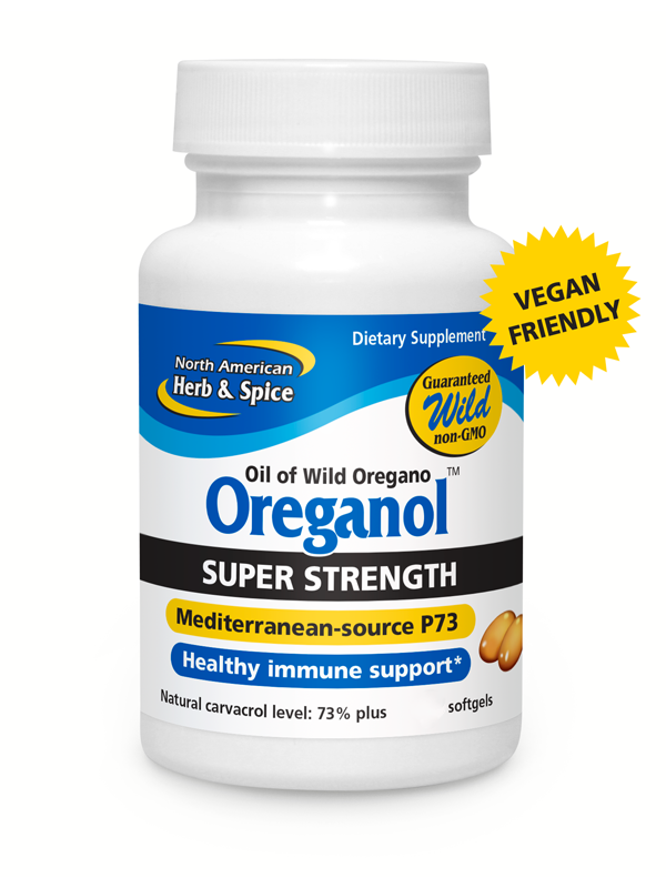 Oreganol P-73 Super Strength Oil of Oregano, 120 Softgels