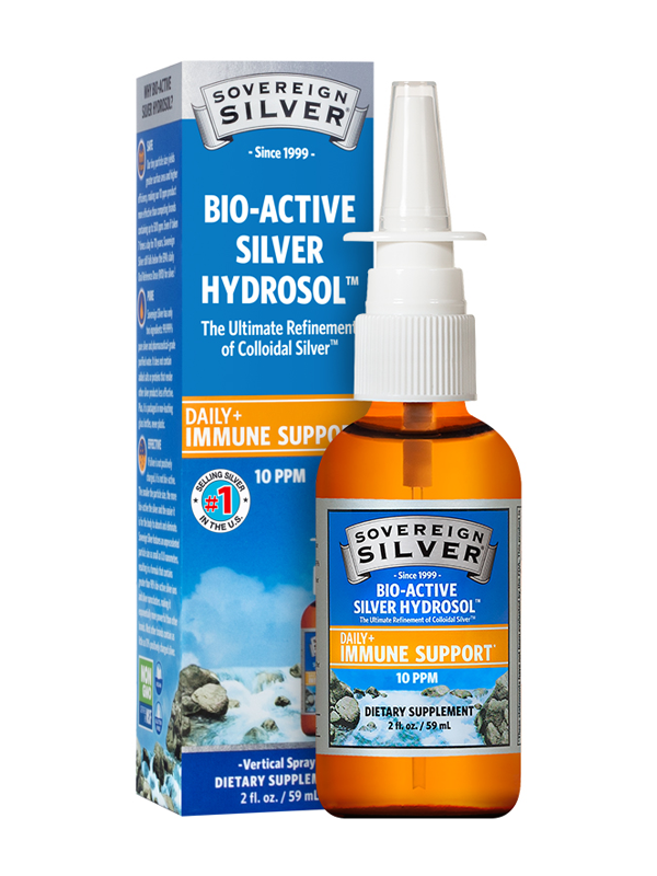 Sovereign Silver Vertical Spray-Top, 2 oz.