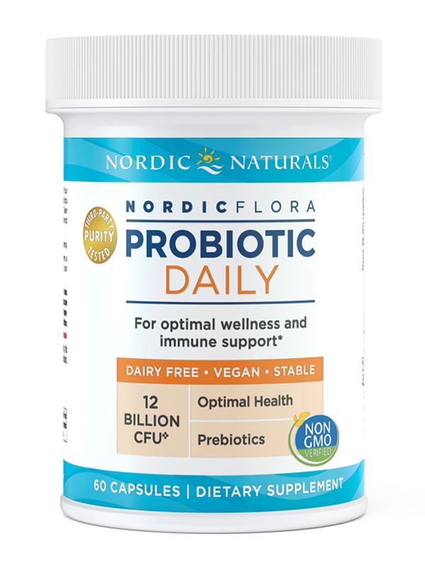 Nordic Naturals Flora Probiotic Daily, 60 Capsules