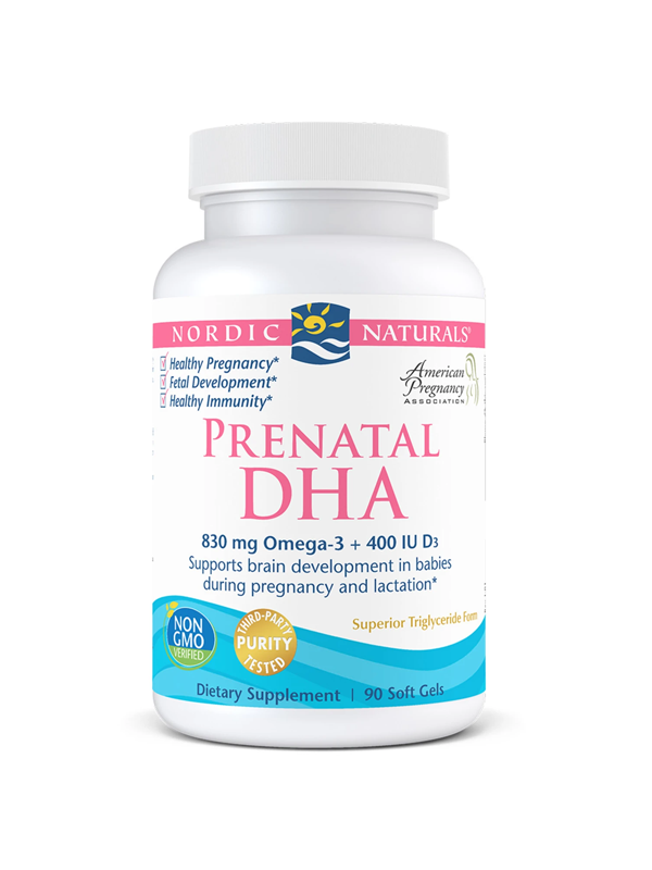 Nordic Naturals Prenatal DHA, 90 Softgels