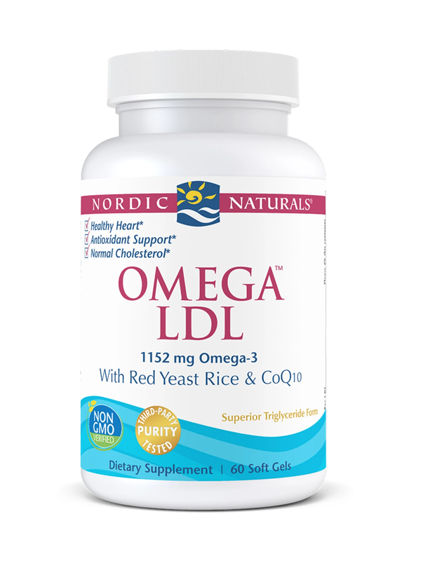 Nordic Naturals Omega LDL, 60 Softgels