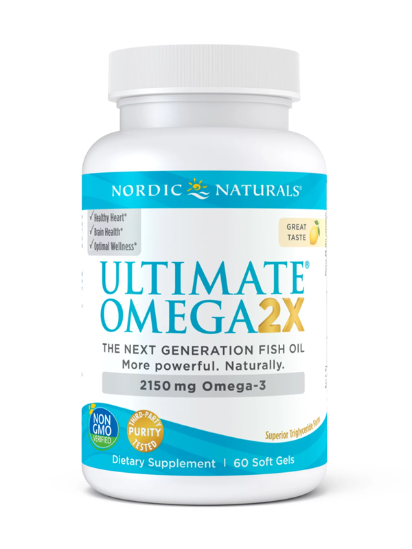 Nordic Naturals Ultimate Omega 2X, 120 Soft Gels