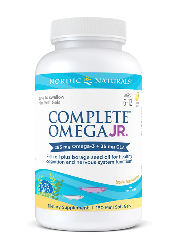 Nordic Naturals Complete Omega Junior, 180 Chewable Softgels