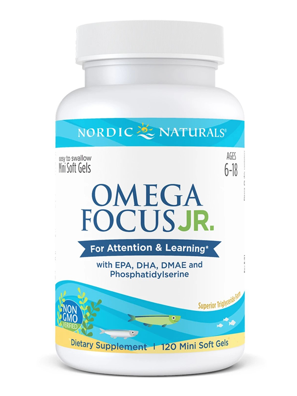 Nordic Naturals Omega Focus Junior, 120 Softgels