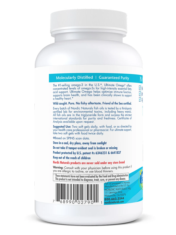 Nordic Naturals Ultimate Omega, 120 Softgels