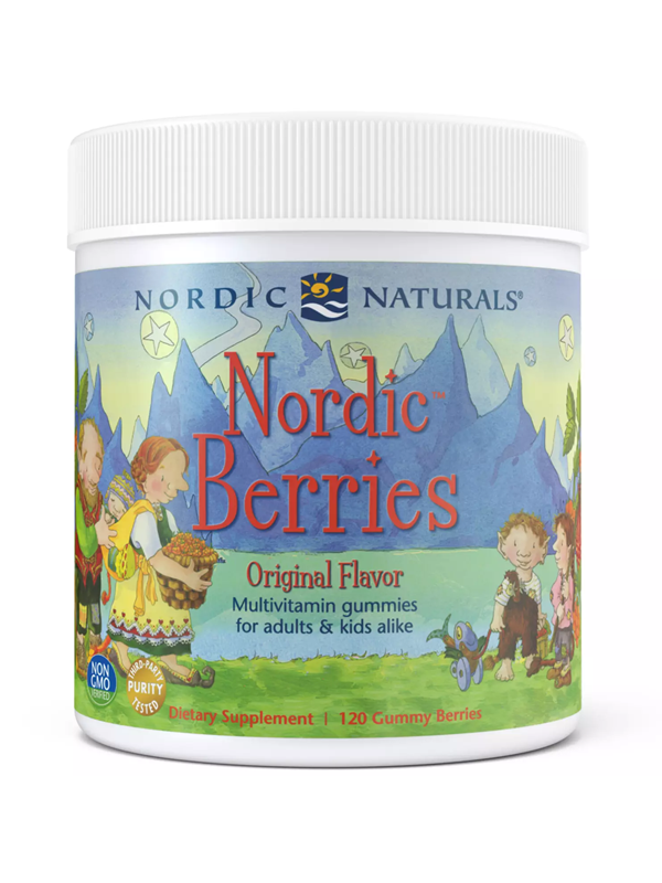 Nordic Naturals Multi Vitamin Berries, 120 Gummy Berries