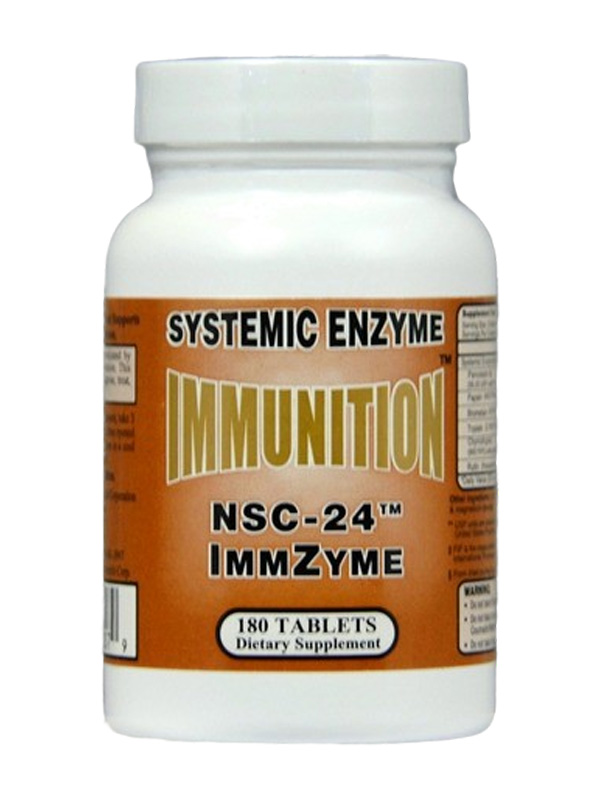 NSC-24 Oral Proteolytic Enzymes ImmZymes, 180 Tabs