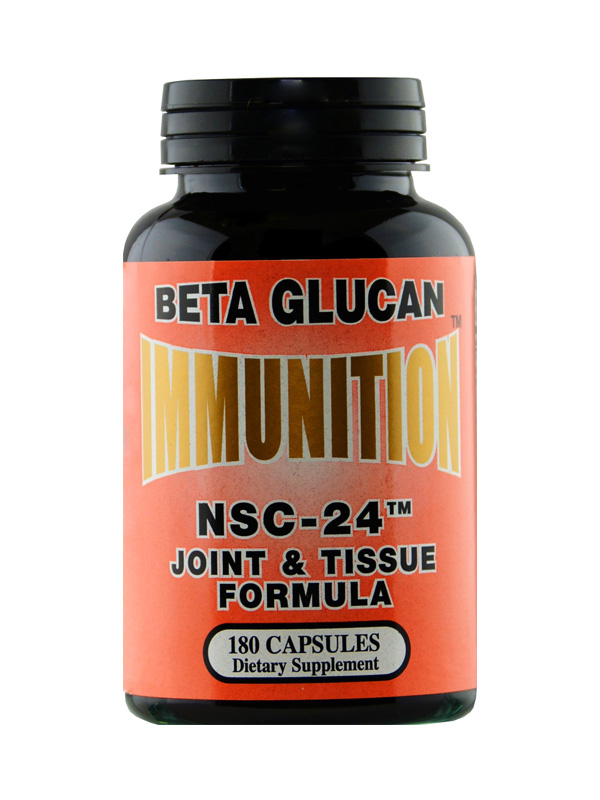 NSC-24 Beta Glucan Joint and Tissue Formula, 180 Capsules