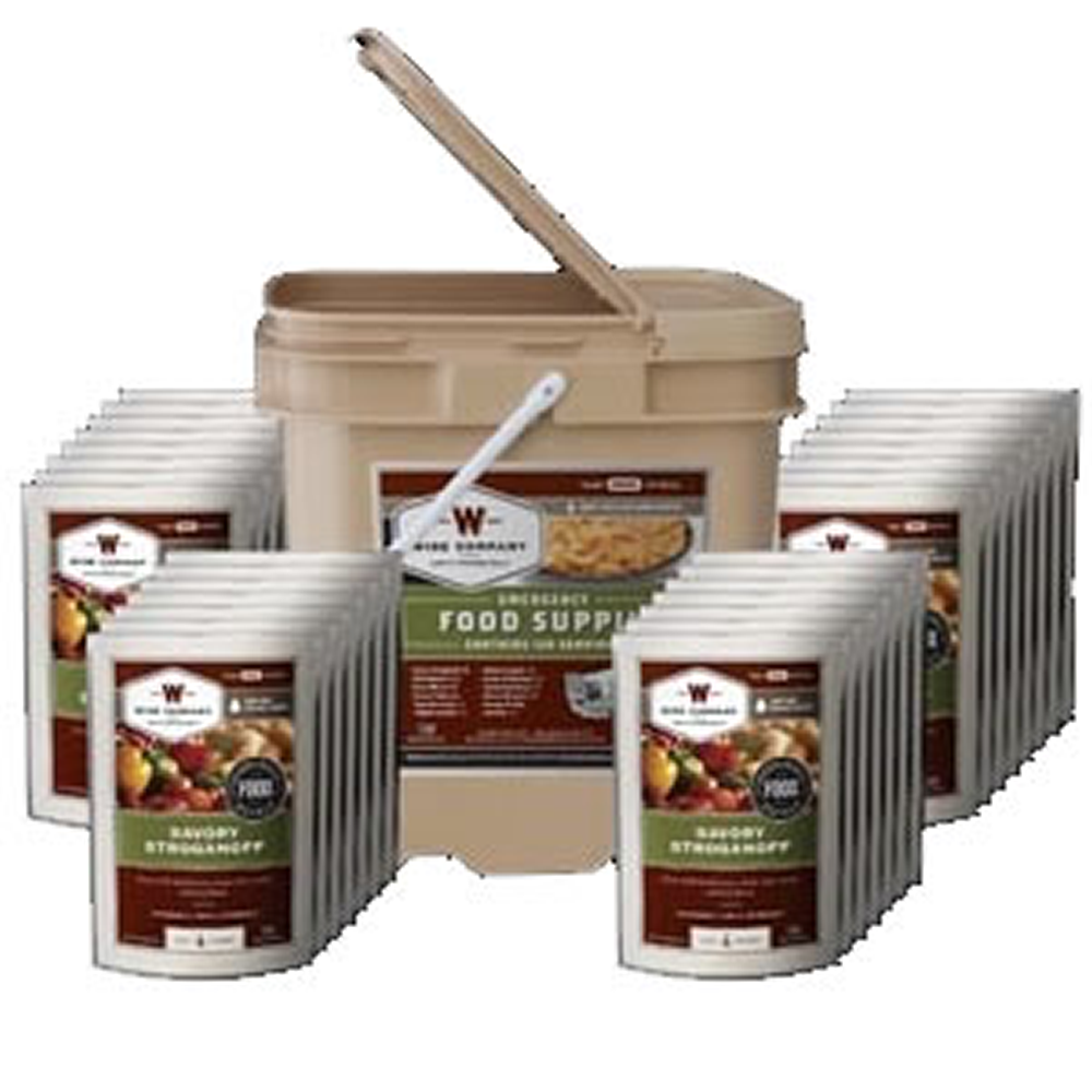 Wise Foods 120 Serving Entree Only Grab and Go Bucket